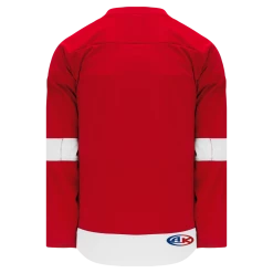 Athletic (AK) Knit Athletic Knit (AK) H550BA-DET492B Adult 2007 Detroit Red Wings Red Hockey Jersey