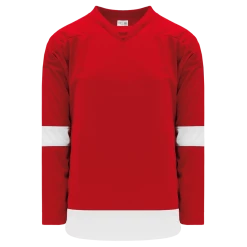Athletic (AK) Knit Athletic Knit (AK) H550BY-DET492B Youth 2007 Detroit Red Wings Red Hockey Jersey