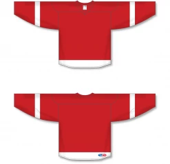 Athletic (AK) Knit Athletic Knit (AK) H550BY-DET492B Youth 2007 Detroit Red Wings Red Hockey Jersey