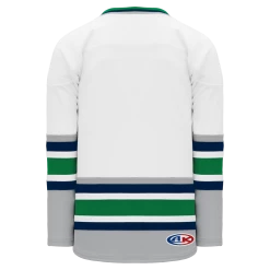 Athletic (AK) Knit Athletic Knit (AK) H550BY-HAR958B New Youth 1992 Hartford Whalers White Hockey Jersey