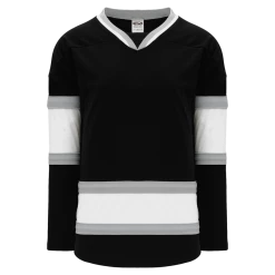 Athletic (AK) Knit Athletic Knit (AK) H550BY-LAS778B New Youth 1988 Los Angeles Kings Black Hockey Jersey