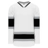 Athletic (AK) Knit Athletic Knit (AK) H550BY-LAS779B New Youth 1998 Los Angeles Kings White Hockey Jersey