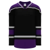 Athletic (AK) Knit Athletic Knit (AK) H550BY-LAS880B New Youth 1998 Los Angeles Kings Black Hockey Jersey