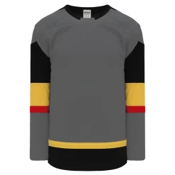 Athletic (AK) Knit Athletic Knit (AK) H550BA-LAV394B Adult 2017 Las Vegas Golden Knights Charcoal Hockey Jersey