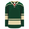 Athletic (AK) Knit Athletic Knit (AK) H550BA-MIN563B Adult 2009 Minnesota Wild Third Dark Green Hockey Jersey