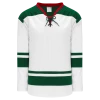 Athletic (AK) Knit Athletic Knit (AK) H550BA-MIN565B Adult 2013 Minnesota Wild White Hockey Jersey