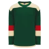 Athletic (AK) Knit Athletic Knit (AK) H550BA-MIN588B Adult 2016 Minnesota Wild Stadium Series Dark Green Hockey Jersey