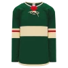 Athletic (AK) Knit Athletic Knit (AK) H550BA-MIN860B Adult 2017 Minnesota Wild Dark Green Hockey Jersey