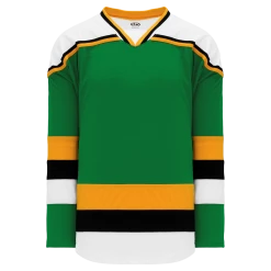 Athletic (AK) Knit Athletic Knit (AK) H550BA-MIN864B New Adult 1988 Minnesota North Stars Kelly Green Hockey Jersey