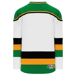 Athletic (AK) Knit Athletic Knit (AK) H550BA-MIN865B New Adult 1988 Minnesota North Stars White Hockey Jersey