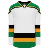 Athletic (AK) Knit Athletic Knit (AK) H550BY-MIN865B New Youth 1988 Minnesota North Stars White Hockey Jersey
