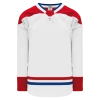 Athletic (AK) Knit Athletic Knit (AK) H550BA-MON783B Adult 2017 Montreal Canadiens White Hockey Jersey