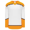 Athletic (AK) Knit Athletic Knit (AK) H550BA-NAS676B Adult 2017 Nashville Predators White Hockey Jersey