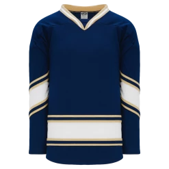Athletic (AK) Knit Athletic Knit (AK) H550BY-NDA677B New Youth University Of Notre Dame Fighting Irish Navy Hockey Jersey