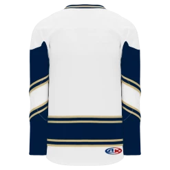 Athletic (AK) Knit Athletic Knit (AK) H550BA-NDA678B New Adult University Of Notre Dame Fighting Irish White Hockey Jersey