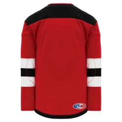 Athletic (AK) Knit Athletic Knit (AK) H550BY-NJE866B Youth 2017 New Jersey Devils Red Hockey Jersey