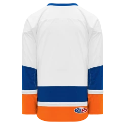 Athletic (AK) Knit Athletic Knit (AK) H550BY-NYI491B Youth 2010 New York Islanders White Hockey Jersey