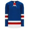 Athletic (AK) Knit Athletic Knit (AK) H550BY-NYR534B Youth 2017 New York Rangers Royal Blue Hockey Jersey
