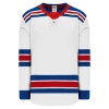 Athletic (AK) Knit Athletic Knit (AK) H550BY-NYR535B Youth 2017 New York Rangers White Hockey Jersey