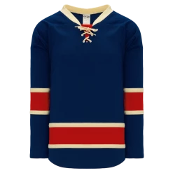Athletic (AK) Knit Athletic Knit (AK) H550BA-NYR868B New Adult New York Rangers Heritage Classic Navy Hockey Jersey