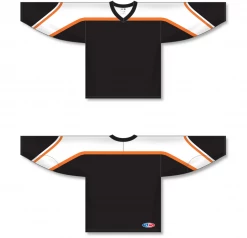 Athletic (AK) Knit Athletic Knit (AK) H550BA-PHI624B Adult Philadelphia Flyers Third Black Hockey Jersey