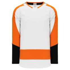 Athletic (AK) Knit Athletic Knit (AK) H550BY-PHI871B Youth 2017 Philadelphia Flyers White Hockey Jersey