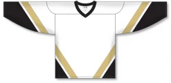 Athletic (AK) Knit Athletic Knit (AK) H550BY-PIT515B New Youth Pittsburgh Penguins Third White Hockey Jersey