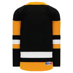 Athletic (AK) Knit Athletic Knit (AK) H550BA-PIT744B Adult 2017 Pittsburgh Penguins Black Hockey Jersey