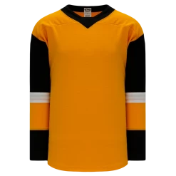Athletic (AK) Knit Athletic Knit (AK) H550BY-PIT777B Youth 2018 Pittsburgh Penguins Third Gold Hockey Jersey