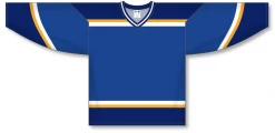 Athletic (AK) Knit Athletic Knit (AK) H550BY-STL648B Youth 1998 St. Louis Blues Royal Blue Hockey Jersey