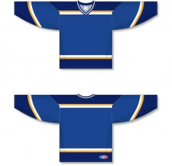 Athletic (AK) Knit Athletic Knit (AK) H550BA-STL648B Adult 1998 St. Louis Blues Royal Blue Hockey Jersey