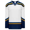 Athletic (AK) Knit Athletic Knit (AK) H550BY-STL649B Youth 1998 St. Louis Blues White Hockey Jersey