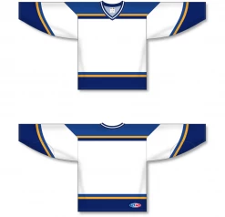 Athletic (AK) Knit Athletic Knit (AK) H550BY-STL649B Youth 1998 St. Louis Blues White Hockey Jersey