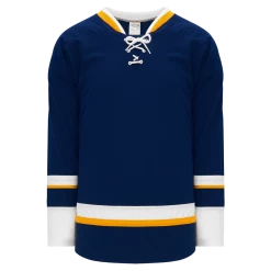 Athletic (AK) Knit Athletic Knit (AK) H550BA-STL845B Adult 2008 St. Louis Blues Third Navy Hockey Jersey