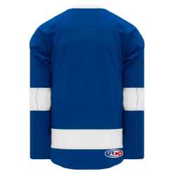 Athletic (AK) Knit Athletic Knit (AK) H550BA-TAM488B Adult 2011 Tampa Bay Lightning Royal Blue Hockey Jersey