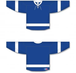 Athletic (AK) Knit Athletic Knit (AK) H550BA-TAM488B Adult 2011 Tampa Bay Lightning Royal Blue Hockey Jersey