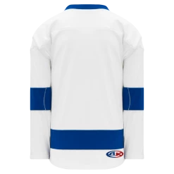 Athletic (AK) Knit Athletic Knit (AK) H550BA-TAM489B Adult 2011 Tampa Bay Lightning White Hockey Jersey