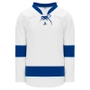 Athletic (AK) Knit Athletic Knit (AK) H550BA-TAM489B Adult 2011 Tampa Bay Lightning White Hockey Jersey