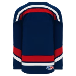 Athletic (AK) Knit Athletic Knit (AK) H550BA-USA861B New Adult 2005 Team USA Navy Hockey Jersey