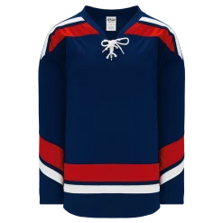 Athletic (AK) Knit Athletic Knit (AK) H550BY-USA861B New Youth 2005 Team USA Navy Hockey Jersey