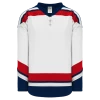 Athletic (AK) Knit Athletic Knit (AK) H550BA-USA862B New Adult 2006 Team USA White Hockey Jersey