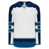 Athletic (AK) Knit Athletic Knit (AK) H550BA-WIN725B Adult 2017 Winnipeg Jets White Hockey Jersey