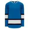 Athletic (AK) Knit Athletic Knit (AK) H550BY-WIN776B Youth 2018 Winnipeg Jets Third Pro Blue Hockey Jersey