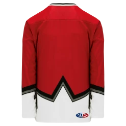 Athletic (AK) Knit Athletic Knit (AK) H550CA-67S912C Sublimated Adult Ottawa 67's Red Hockey Jersey