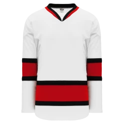 Athletic (AK) Knit Athletic Knit (AK) H550CA-CAN679C Adult 2002 Team Canada White Hockey Jersey