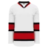 Athletic (AK) Knit Athletic Knit (AK) H550CY-CAN679C Youth 2002 Team Canada White Hockey Jersey
