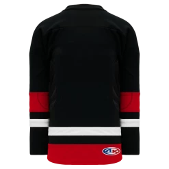 Athletic (AK) Knit Athletic Knit (AK) H550CY-CAN680C Youth 2002 Team Canada Black Hockey Jersey