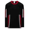 Athletic (AK) Knit Athletic Knit (AK) H550CY-CAN839C Youth 2006 Team Canada Black Hockey Jersey