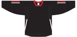 Athletic (AK) Knit Athletic Knit (AK) H550CA-CAN839C Adult 2006 Team Canada Black Hockey Jersey