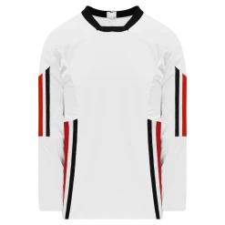 Athletic (AK) Knit Athletic Knit (AK) H550CA-CAN841C Adult 2006 Team Canada White Hockey Jersey